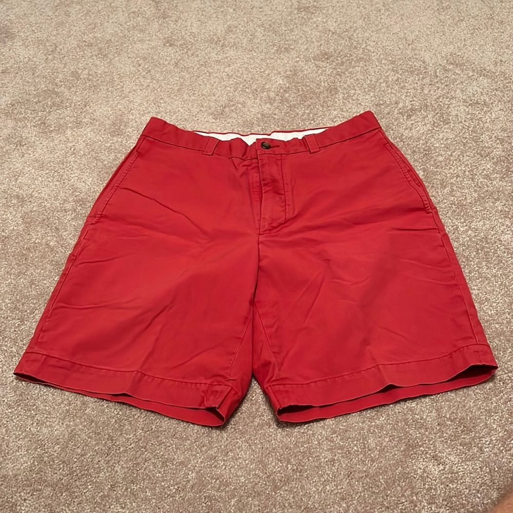 Brooks Brothers 346 Nantucket Red Shorts Men’s 32